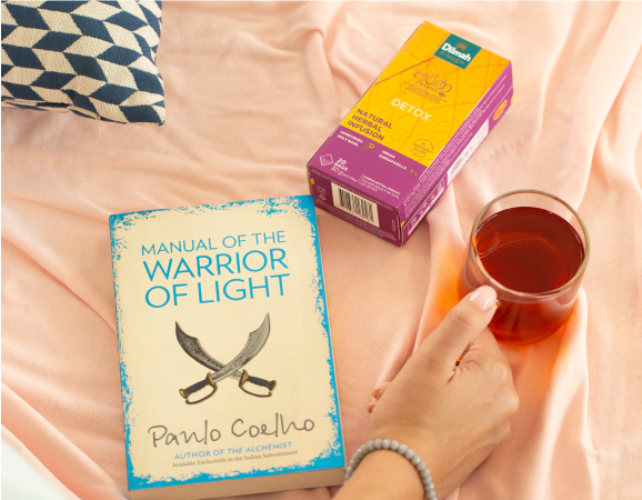 Enjoy Dilmah Tea paired with Warrior of Light